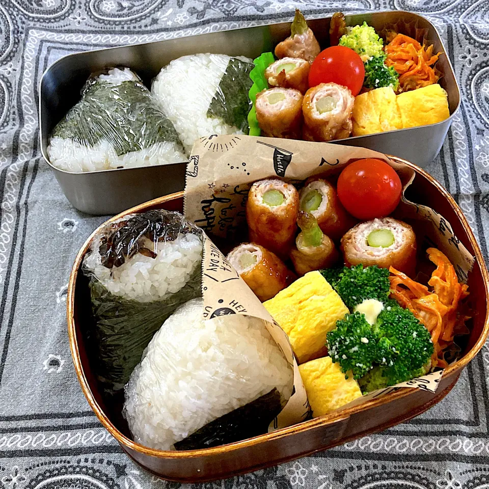 Snapdishの料理写真:おにぎり弁当|SaDaさん