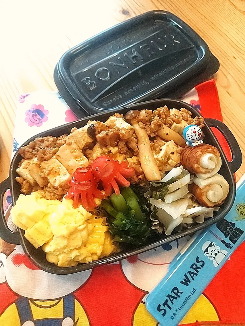 Snapdishの料理写真:2024.7.22 娘弁当🍱|あずきラテさん