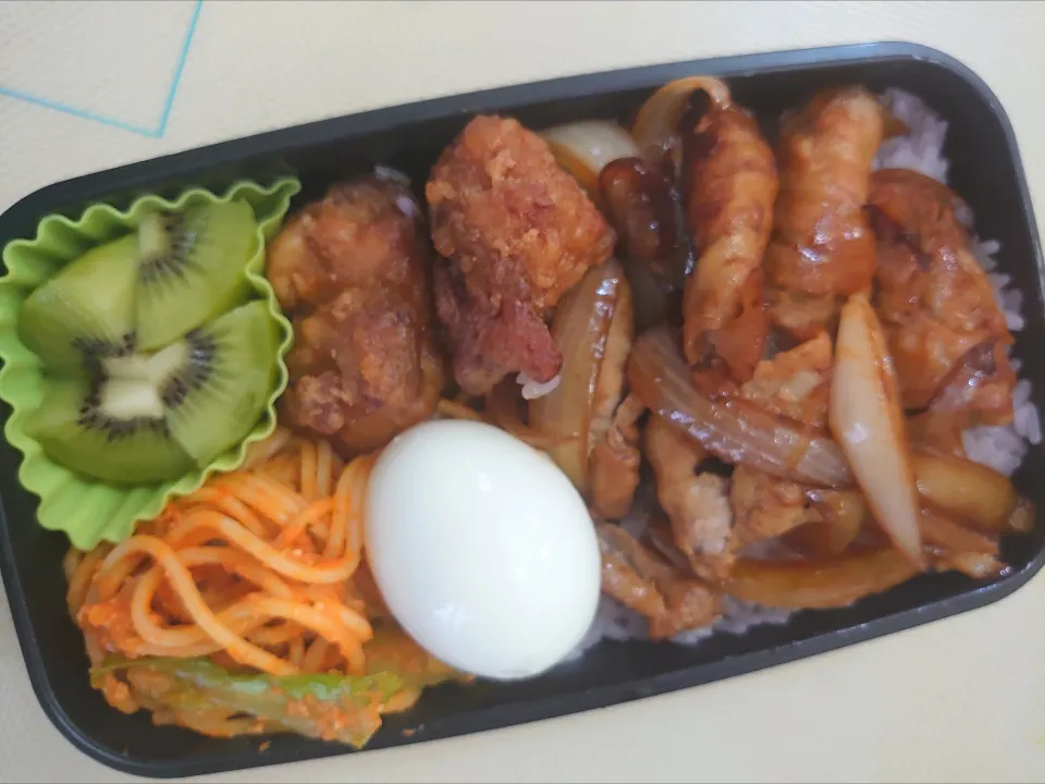 丸めただけ豚バラ弁当|to coさん