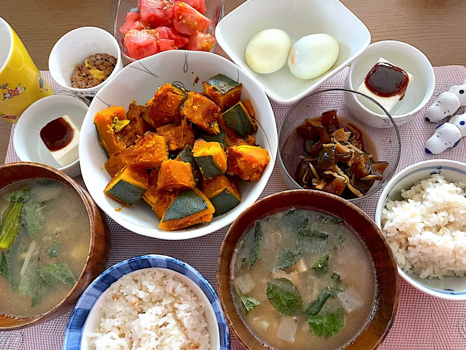 Snapdishの料理写真:旬の野菜達でお昼ごはん~(^^)❤︎|いつくしみちゃんさん