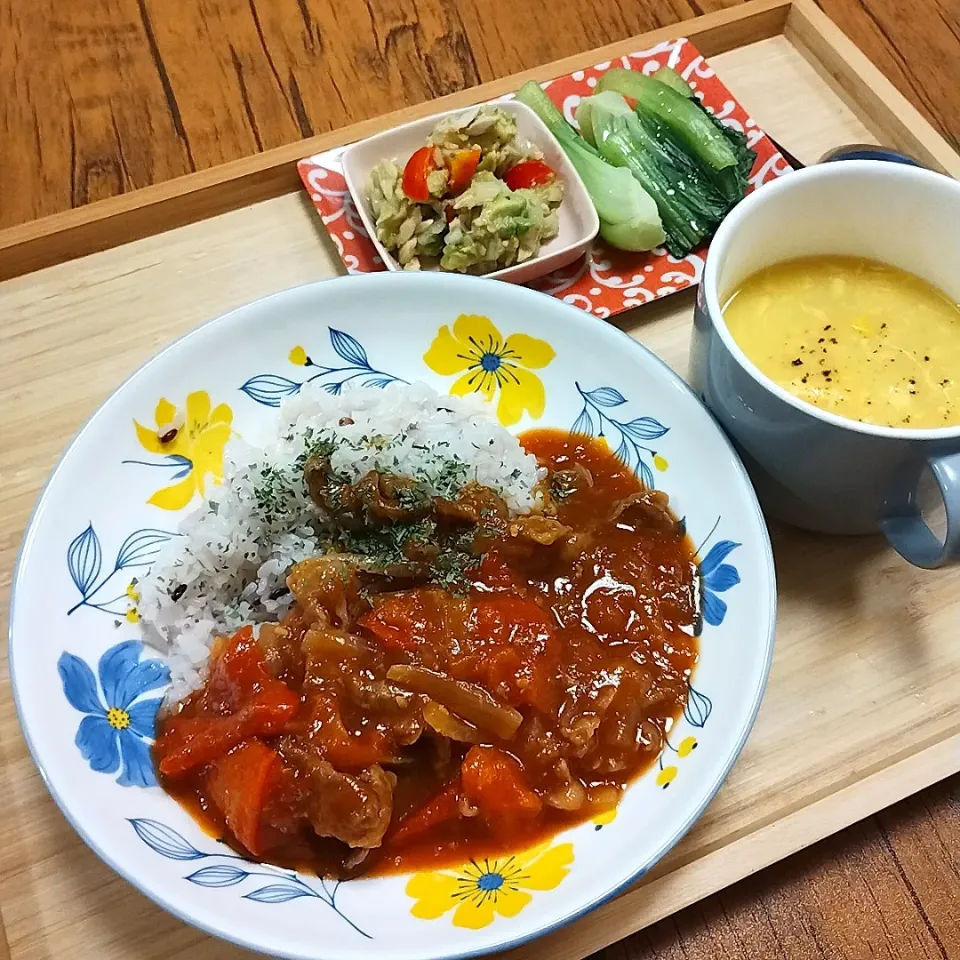 ハヤシライス風 牛トマト煮込み|705さん