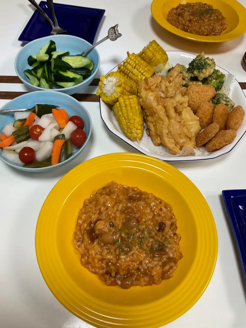 Snapdishの料理写真:晩ごはん|Sanままさん