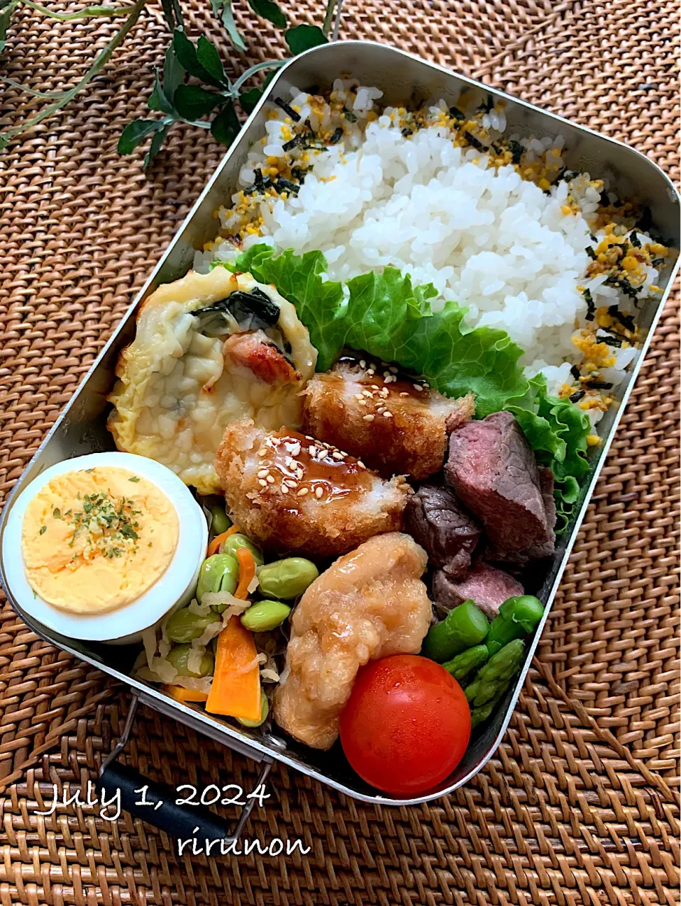 高2息子のお弁当🍱|りるのんさん