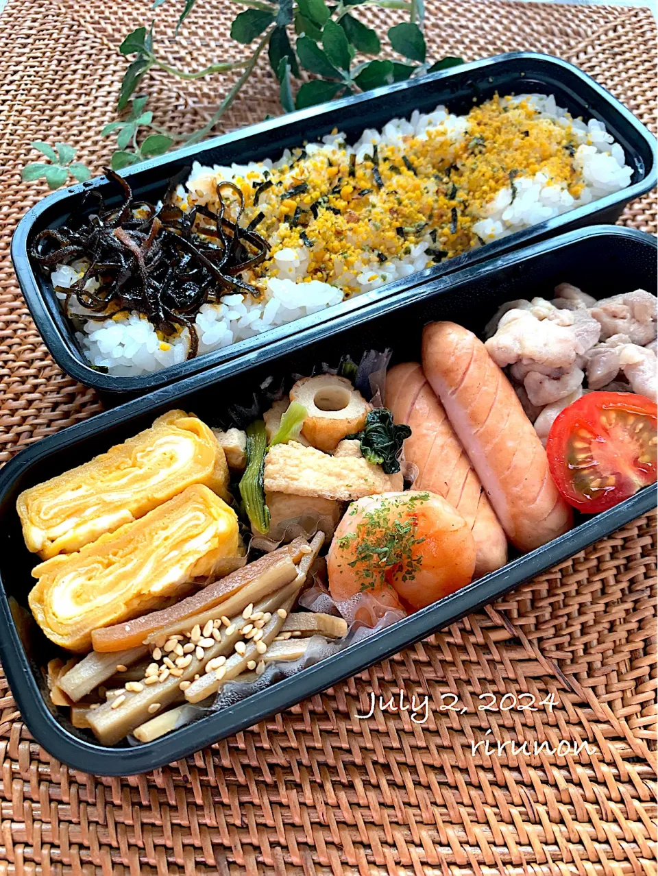 高2息子のお弁当🍱|りるのんさん