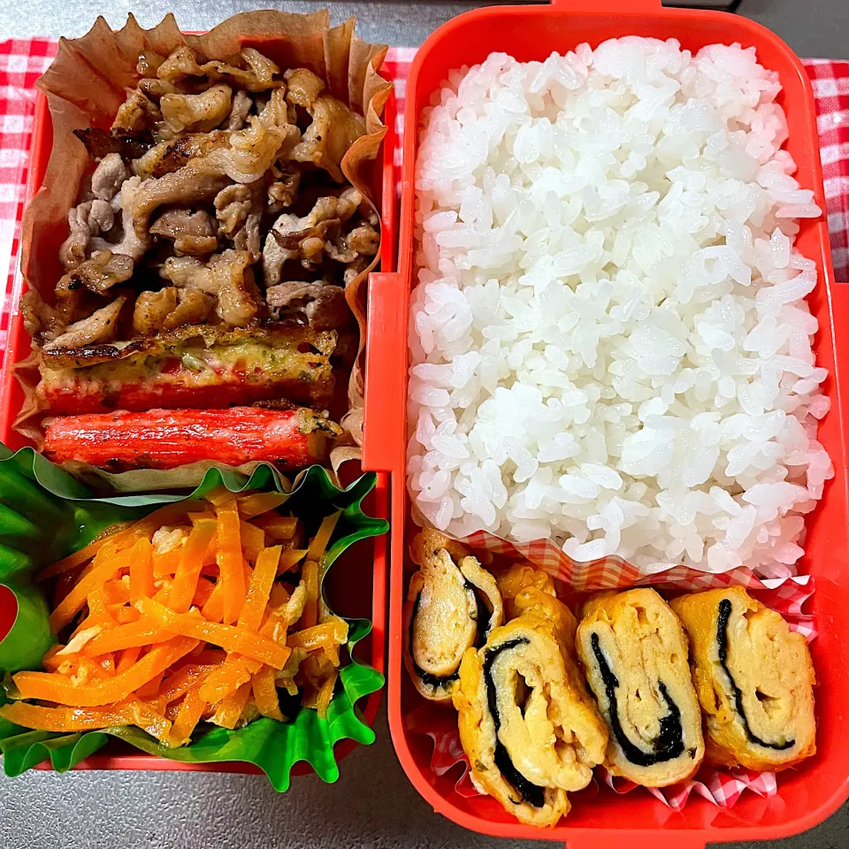 豚ロースのみそ炒め弁当|あおのりさん