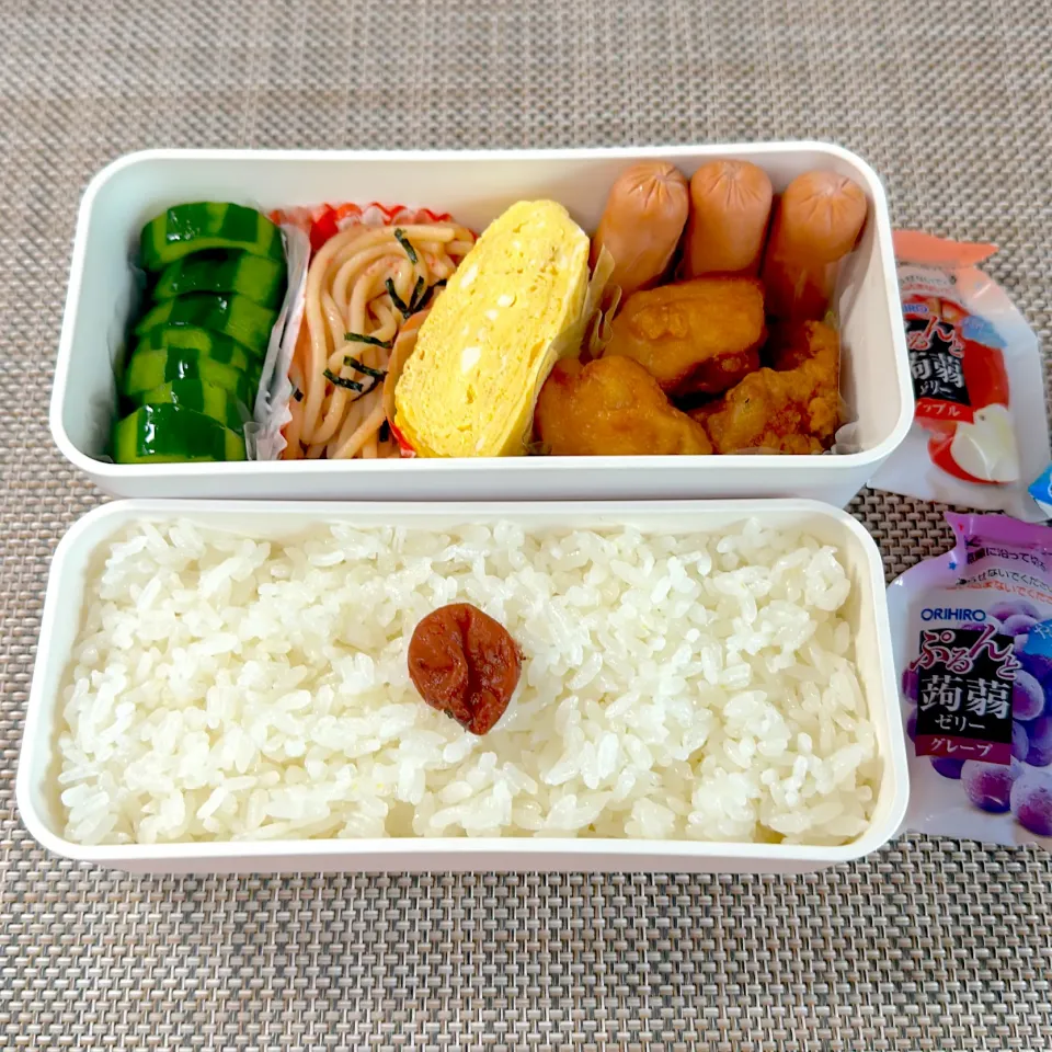 キュウリの浅漬け弁当。娘ちゃん弁当。|ゆーこ。さん