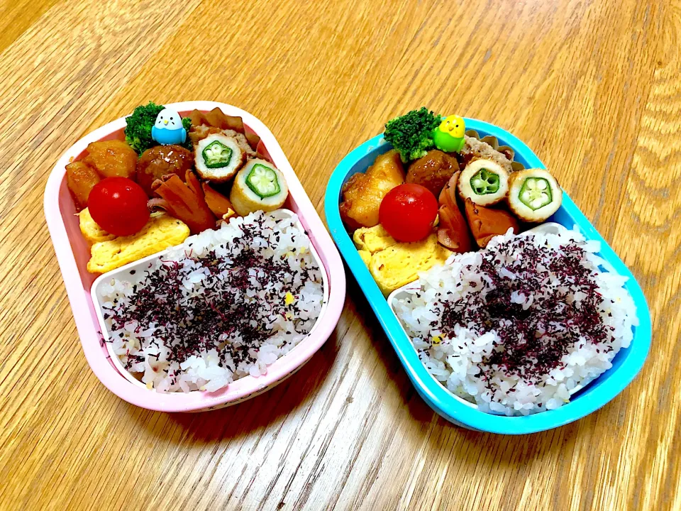 学童用むすめ&むすこ弁当|Makiさん