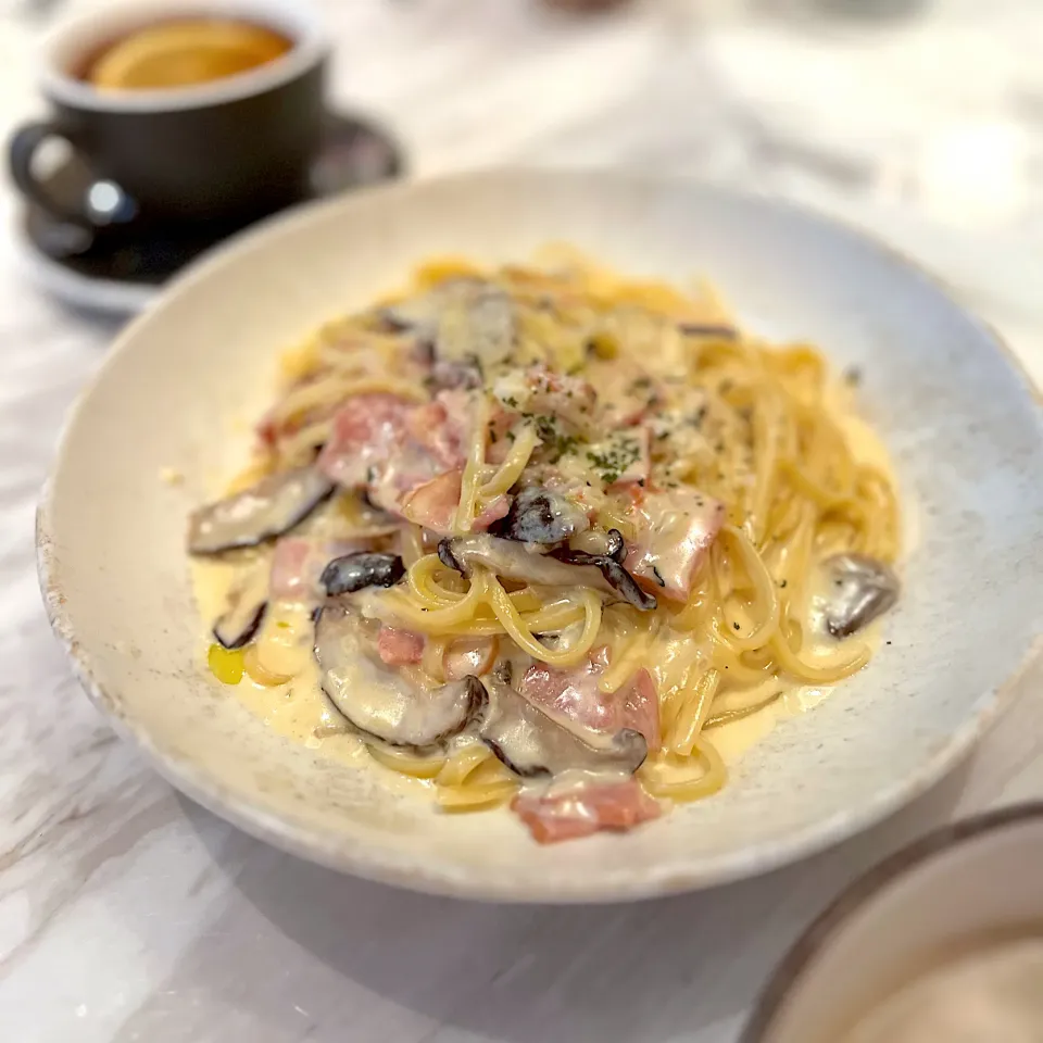 Carbonara linguine|skyblueさん