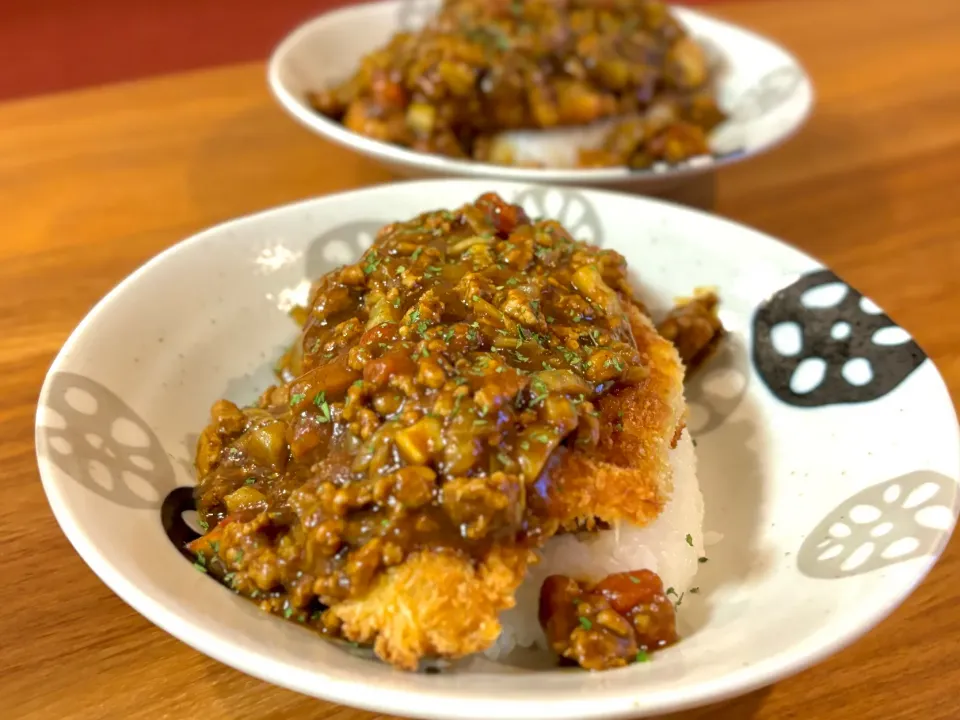 カレーカツ丼|ふくすけ食堂さん