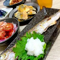 Snapdishの料理写真:釣った魚de晩御飯|こもず♪さん