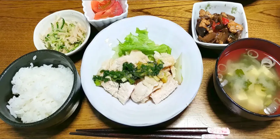 よだれ鶏定食|えぃみぃさん