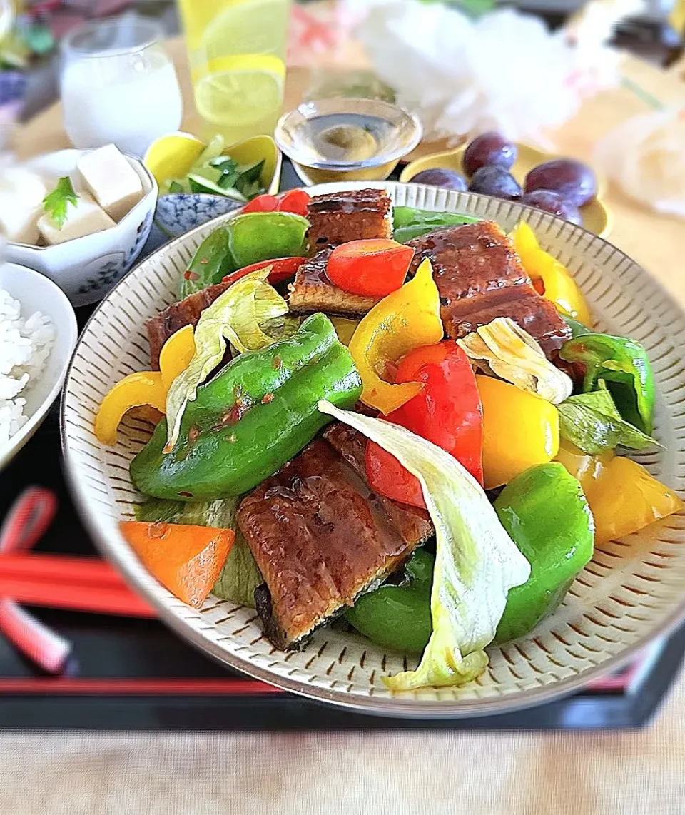 鰻の中華炒め|アカネ💖さん