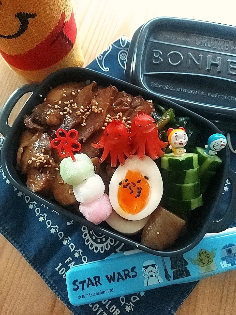 Snapdishの料理写真:2024.7.24 娘弁当🍱|あずきラテさん