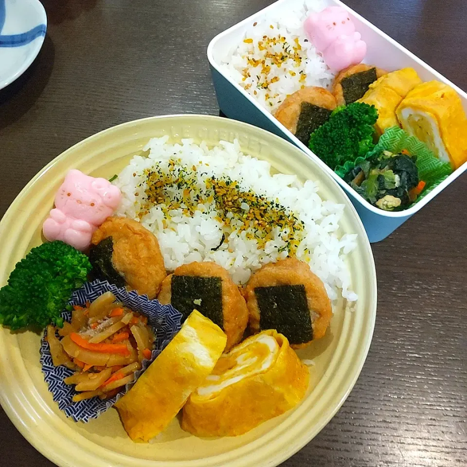 Snapdishの料理写真:のりっこチキン弁当🍱|Rieさん