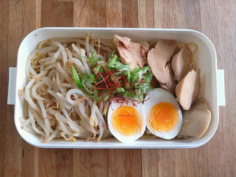 Snapdishの料理写真:冷やし中華そば🍜旦那弁当|puniさん