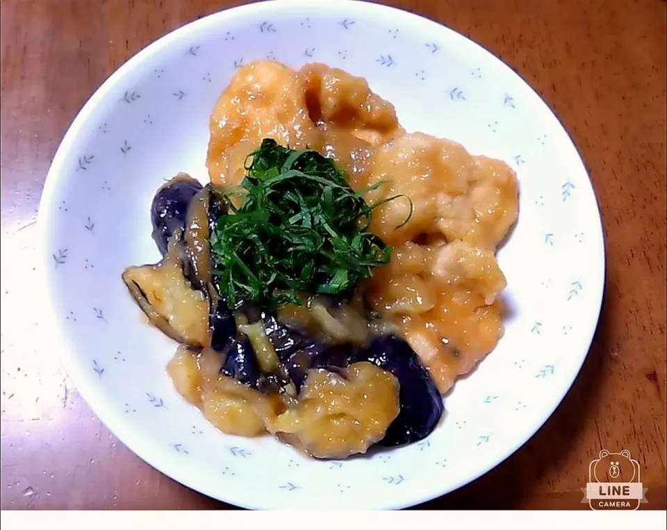 茄子と鶏胸肉のおろし煮|秀美«シュウビ»さん