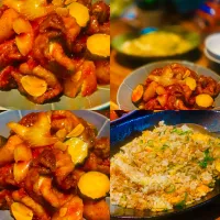 Snapdishの料理写真:Dinner ! Dinner ! Dinner ! 
Chinese Night 
Sweet & Sour Cut Pork Crispy loin with Vegetables
Fried Rice with Egg & Chives 
#chinese #crispypork #chefemanuel
#ho|Emanuel Hayashiさん