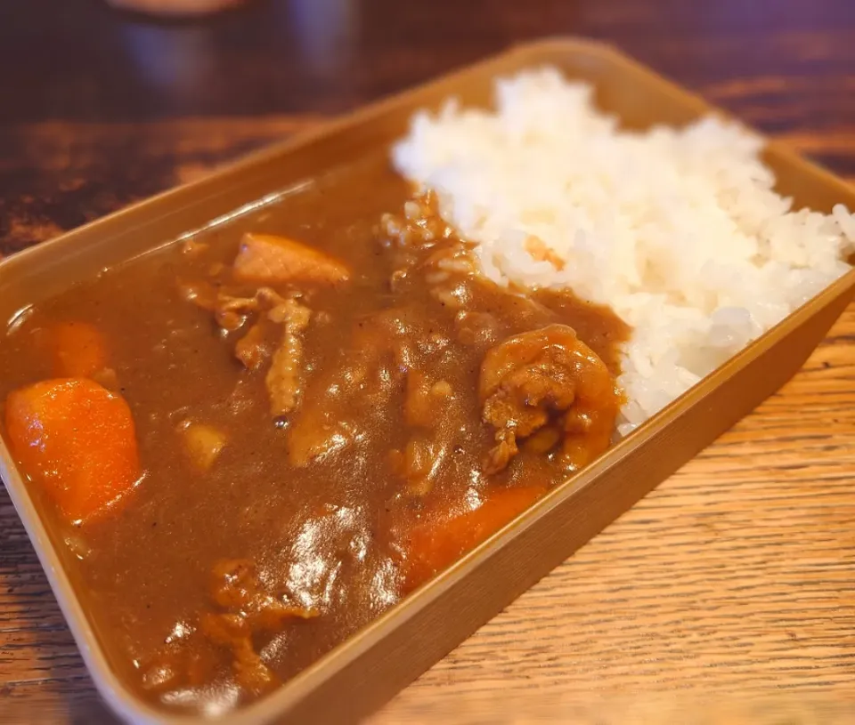 シーフードカレー弁当(*^_^*)|しーPaPaさん