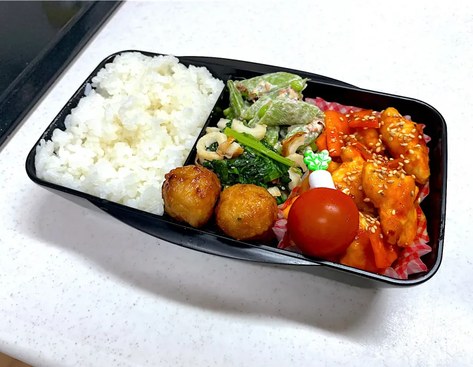 7/25 旦那弁当⁂ヤンニョムチキン弁当|ゆさん