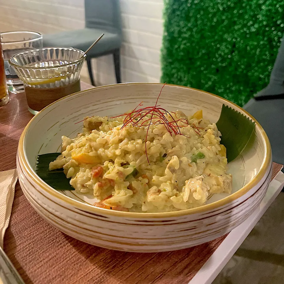 Risotto with chicken and avocado|skyblueさん