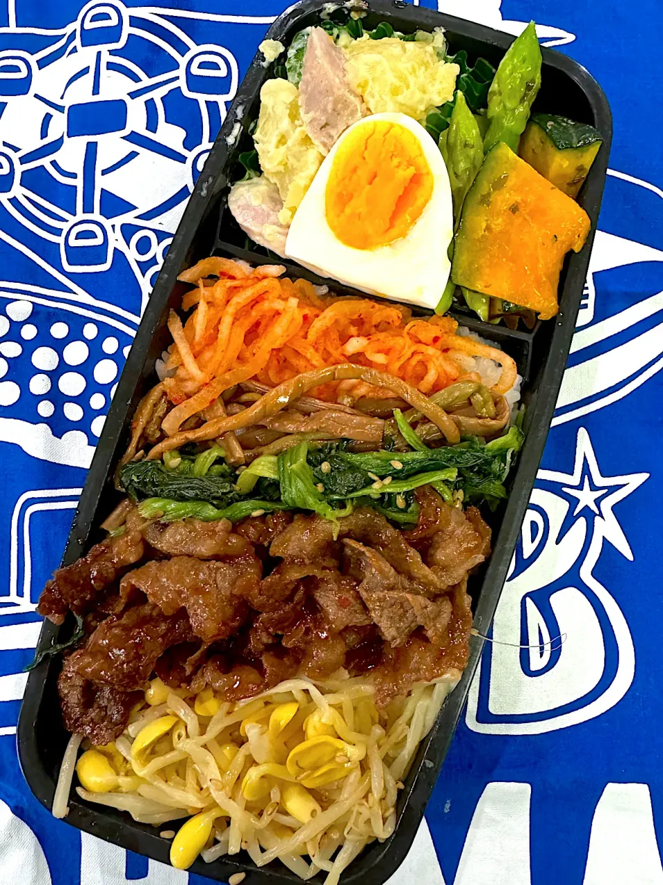 Snapdishの料理写真:7月25日 スタミ弁当🍱|sakuramochiさん