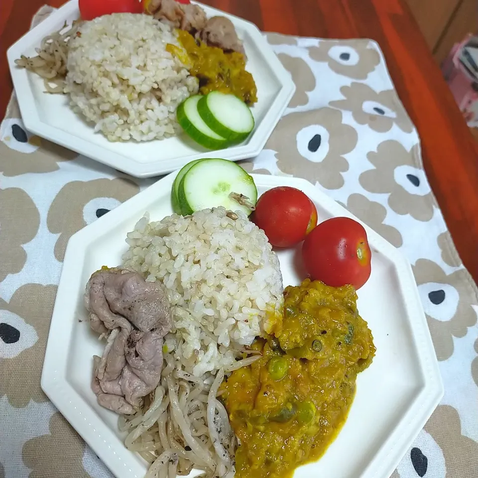 小学生姉妹のためのランチ
スパイスカレー|小林恵梨子さん