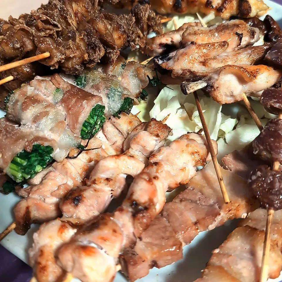 わーい＼(^o^)／むしょーに焼き鳥食べたくなってテイクアウトyakitori|チョコさん