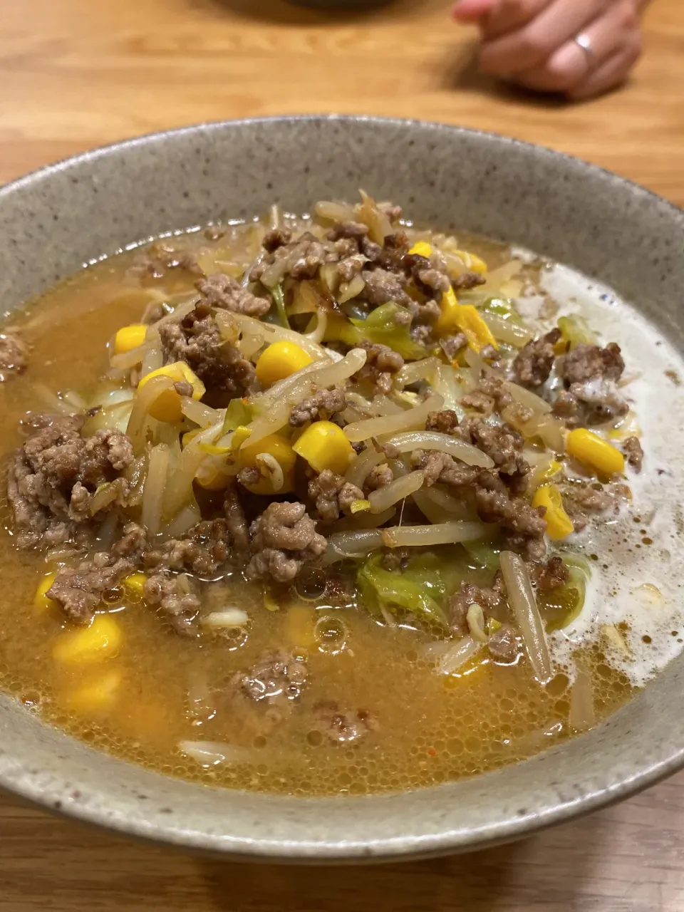 Snapdishの料理写真:味噌ラーメン|aaaaaさん