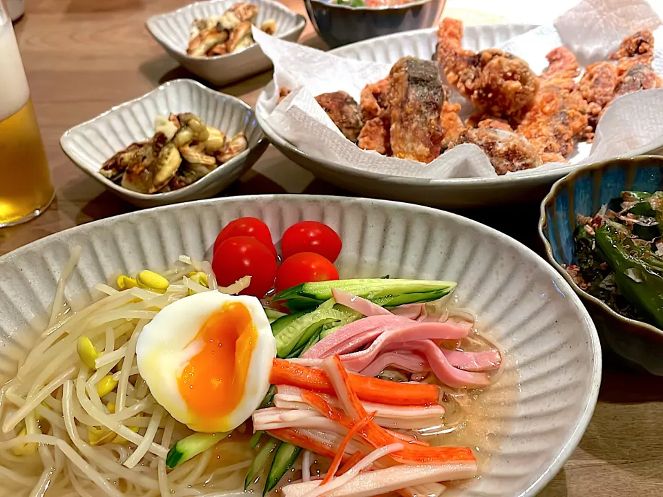 大阪鶴橋徳山冷麺・鯖の竜田揚げ|くり子さん