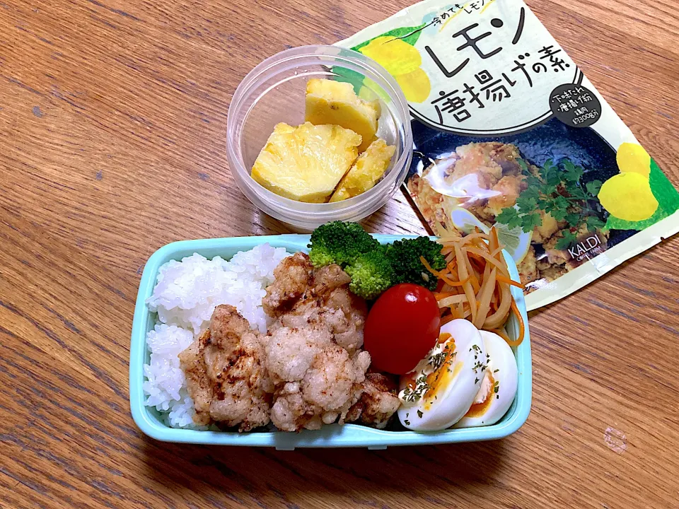 Snapdishの料理写真:7/23 レモン唐揚げ弁当|ゆさん