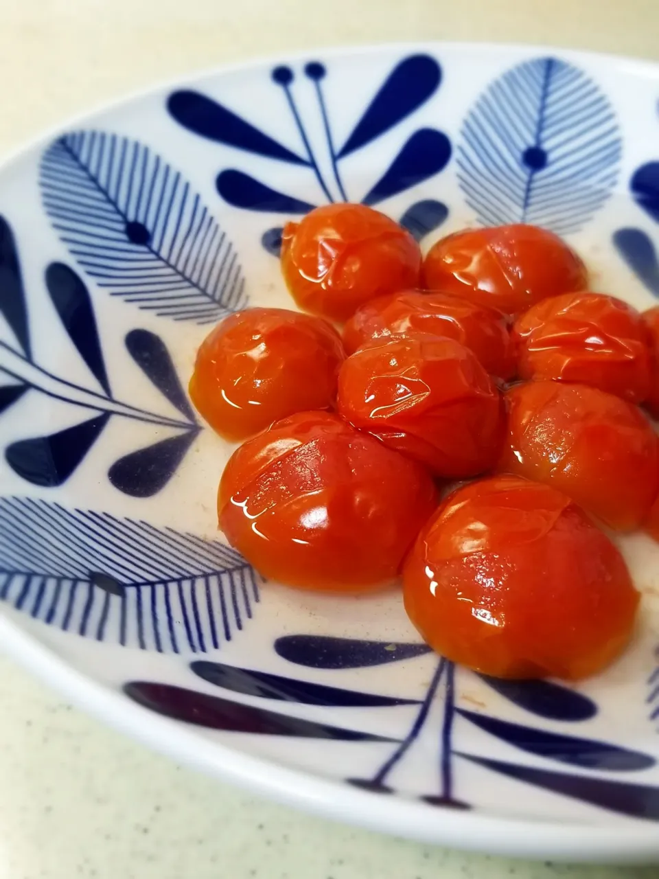 ミニトマトのだし煮|ぱんだのままんさん