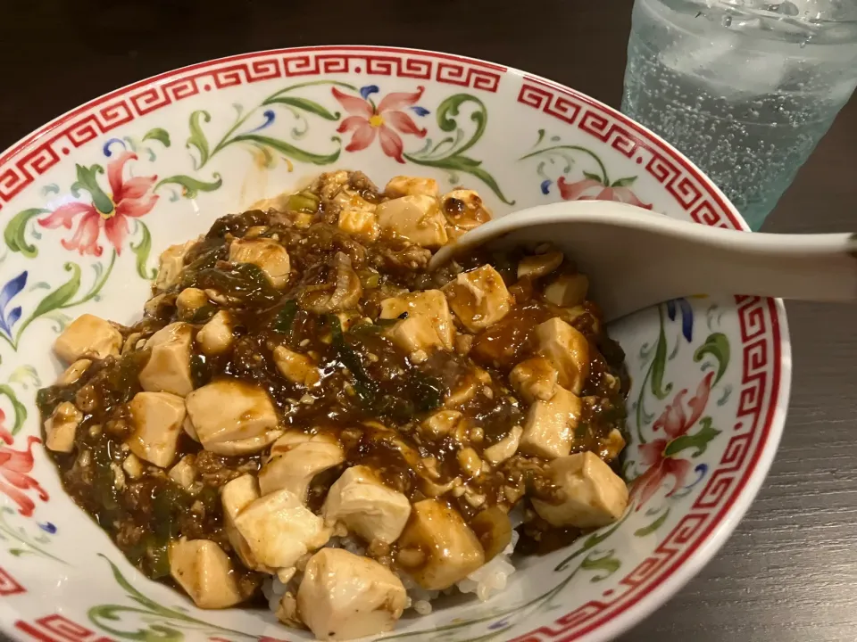 四川風麻婆豆腐丼 ご飯は玄米50%|tatsuponさん