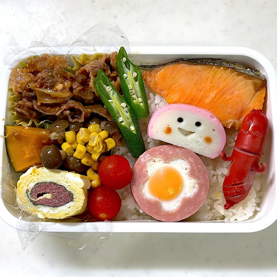 Snapdishの料理写真:2024年7月26日　オレ弁当♪|クッキングおやぢさん