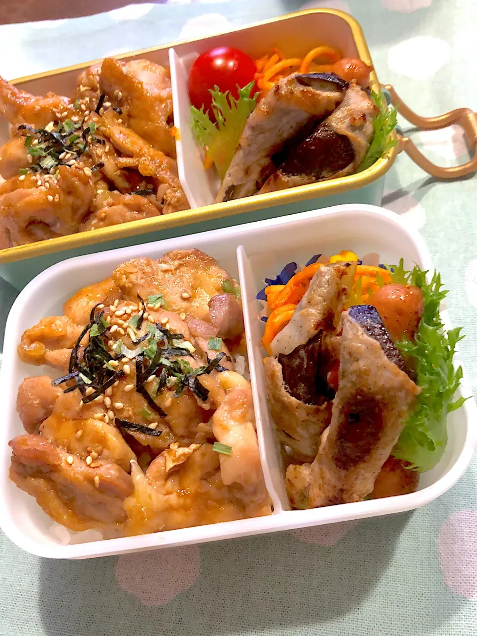 2024.7.26  ＊今日のお弁当＊焼き鳥丼♪♪|rinrin*mama*さん