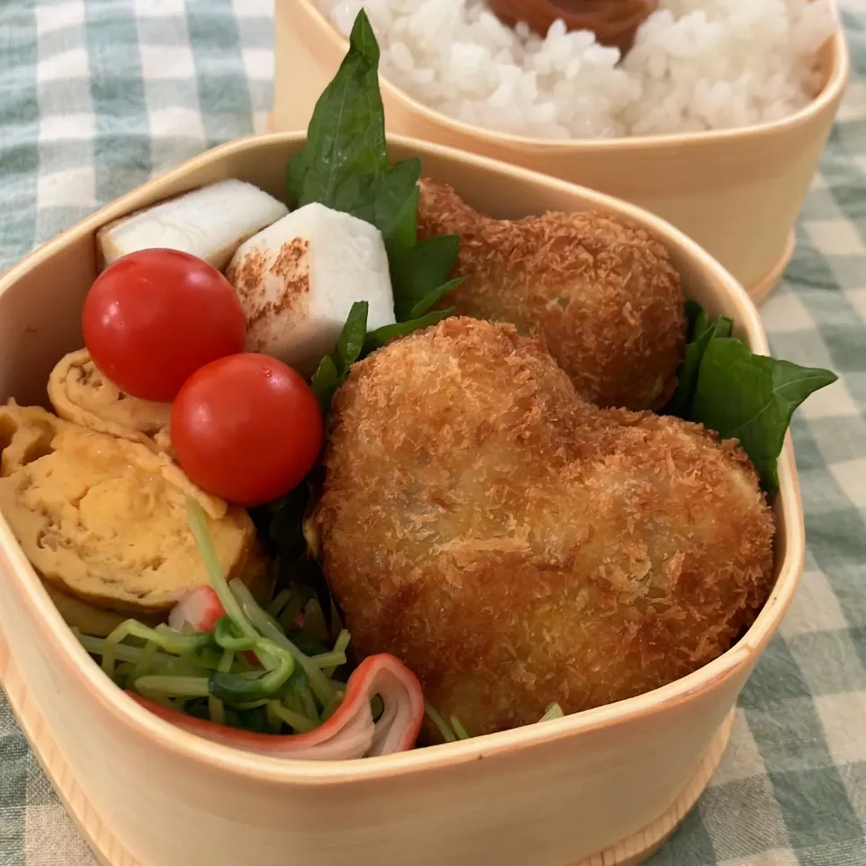 ♡のコロッケ弁当|たんぽぽさん