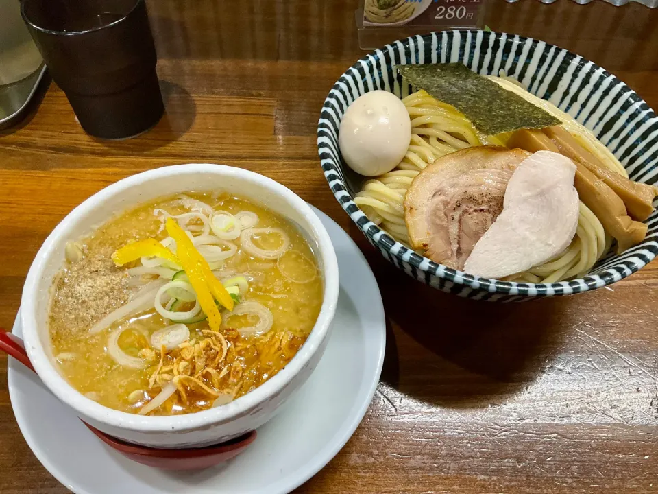 あっさり味噌つけ麺柚子乗せ|Takeshi  Nagakiさん