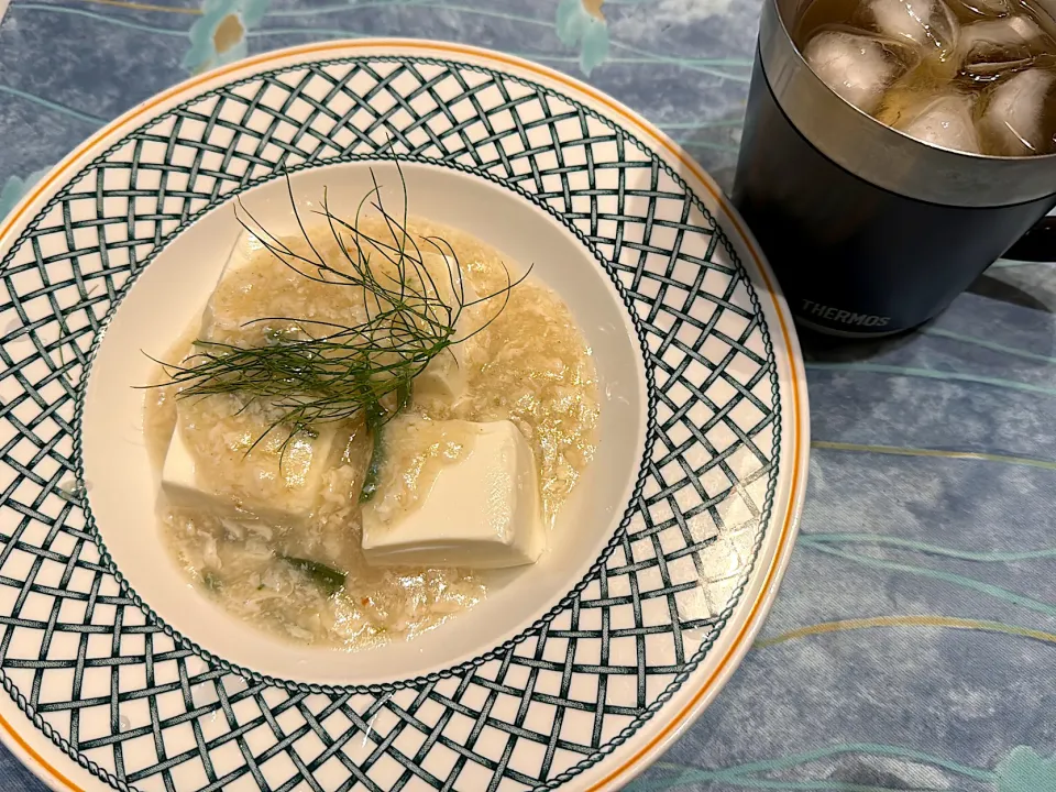 豆腐のカニあんかけ|kenさん