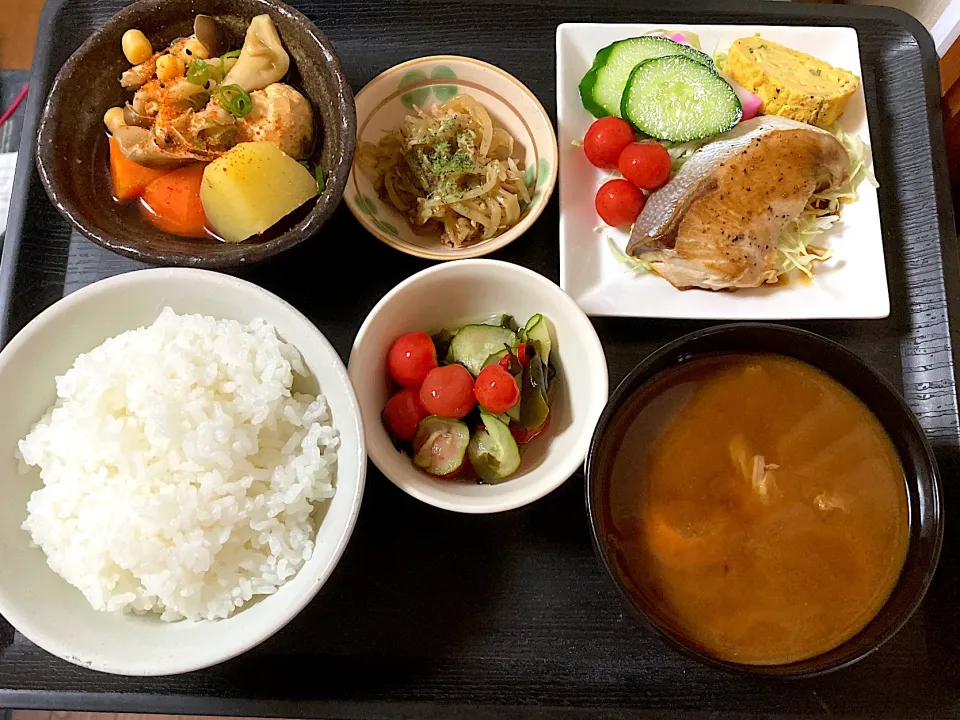 今日の朝昼ご飯！|まちゃさん