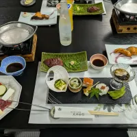 Snapdishの料理写真:旅館の晩ごはん|律さん