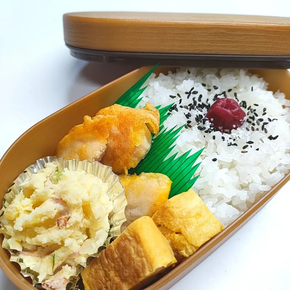 チーズピカタ弁当🍱|sakuさん