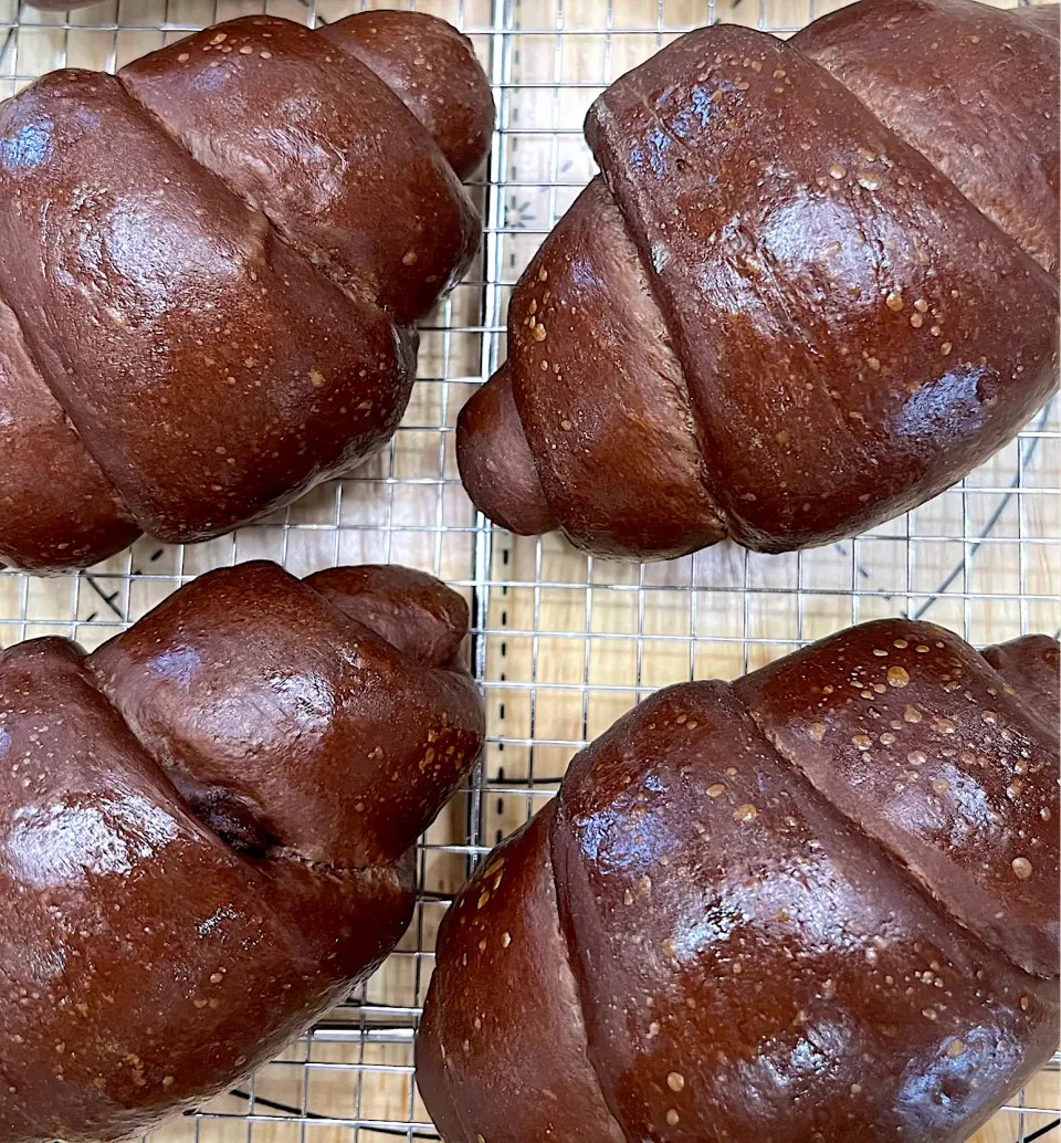 Snapdishの料理写真:チョコロールパン|作ること大好き🥐5kidsママさん