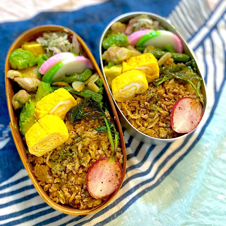 鶏とアボカドの白だし炒め弁当|たつや先生さん