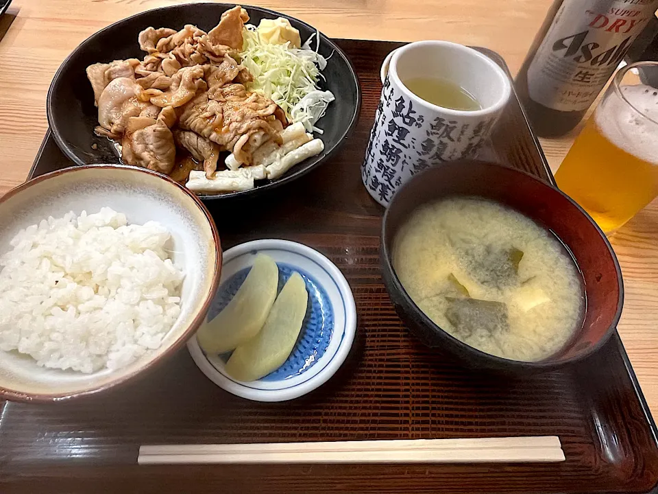 生姜焼き定食|須佐浩幸さん