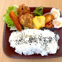 Snapdishの料理写真:2024.7.28 パートオッサン弁当|ケイトママさん