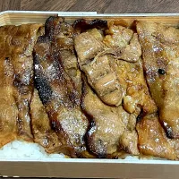 Snapdishの料理写真:あみ焼き弁当|ゆうじ.さん