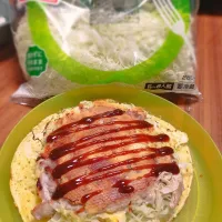 Snapdishの料理写真:広島風お好み焼き風|ゆきこさん