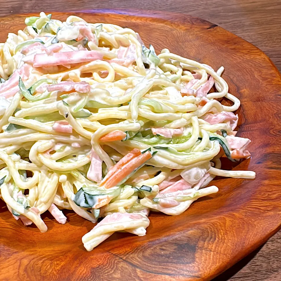 スパゲッティーサラダ on 屋久杉|124goさん