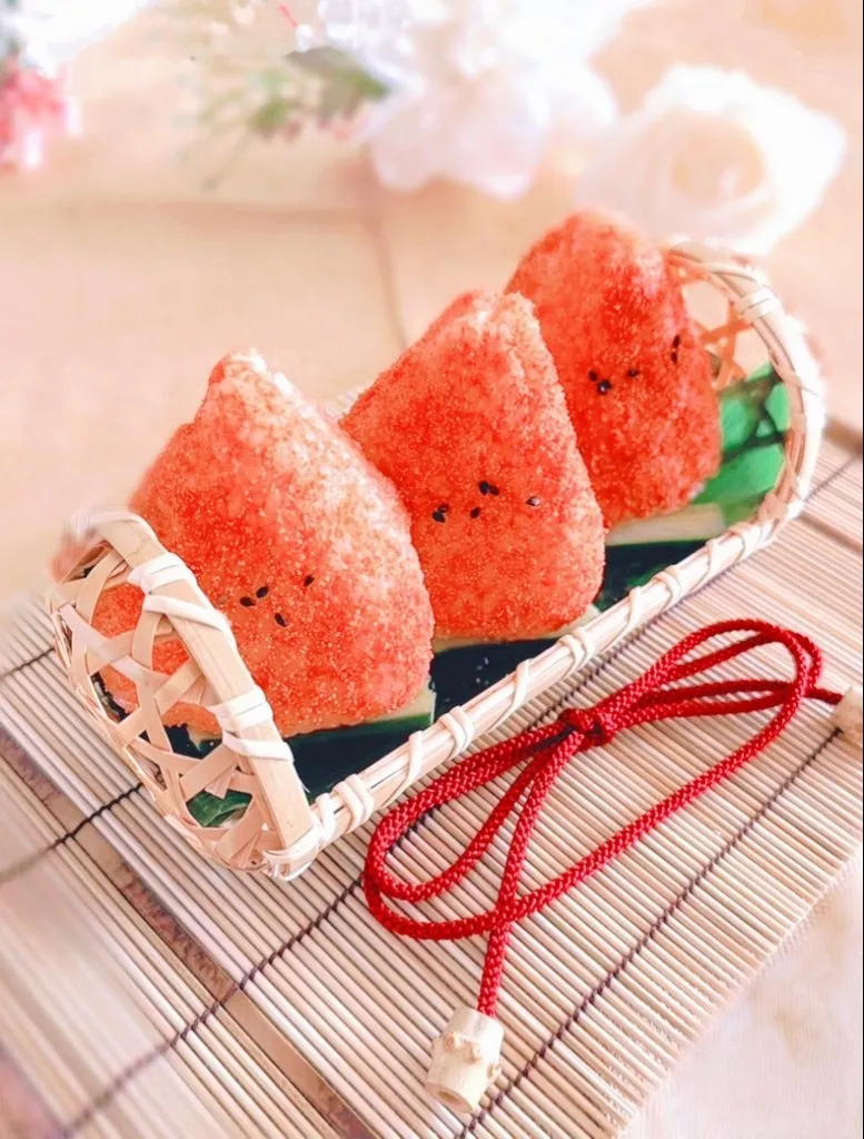 スイカ🍉風おにぎり弁当|アカネ💖さん