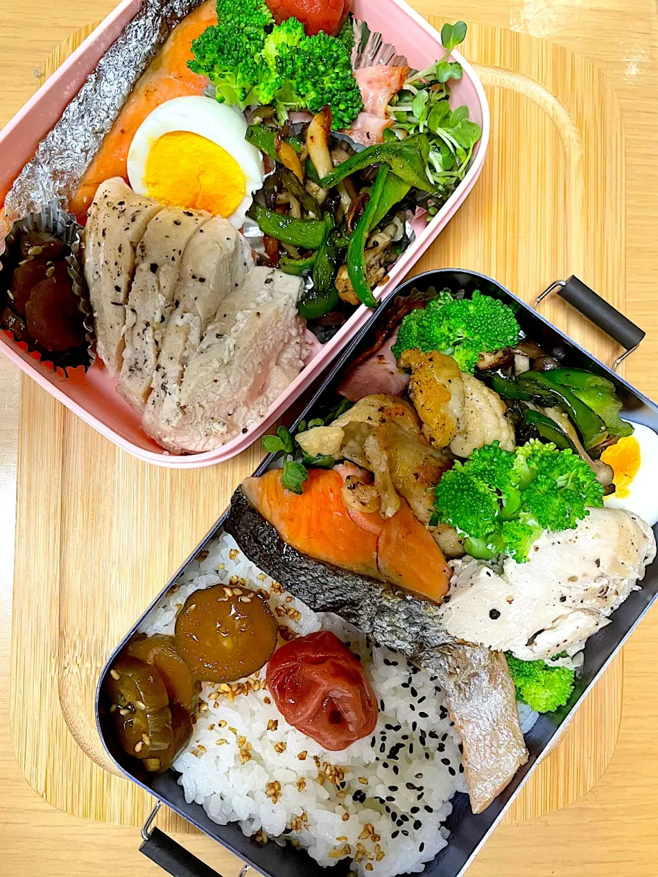 パパ、息子弁当🍱|しーちゃんさん