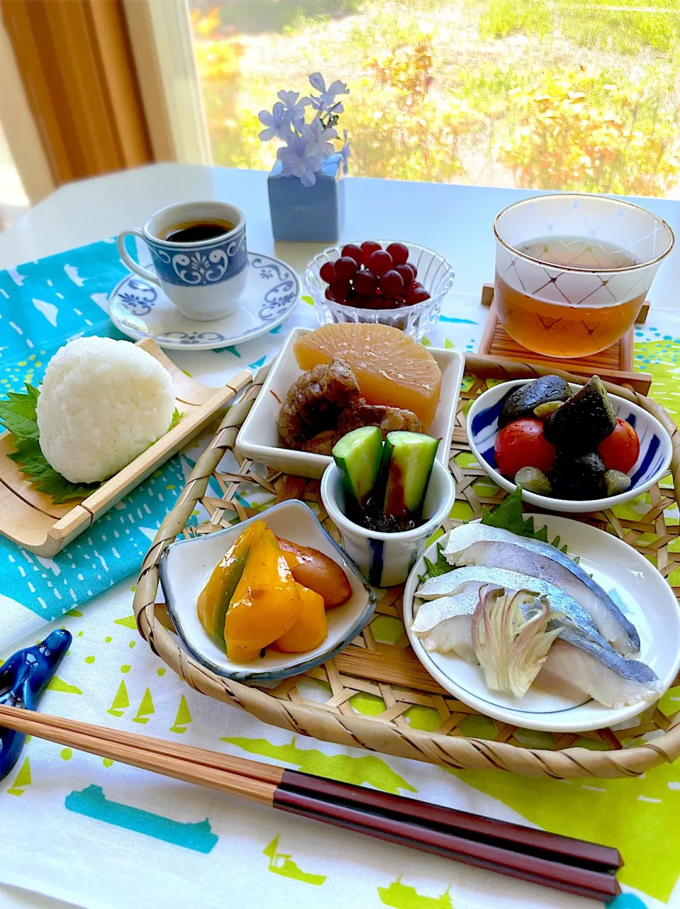 サミカフェ🎋竹籠ミニ御膳|サミカさん